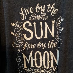 Summer fun and funky cotton tank - dark gray